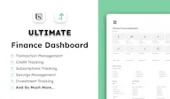 Notion Ultimate Finance Dashboard