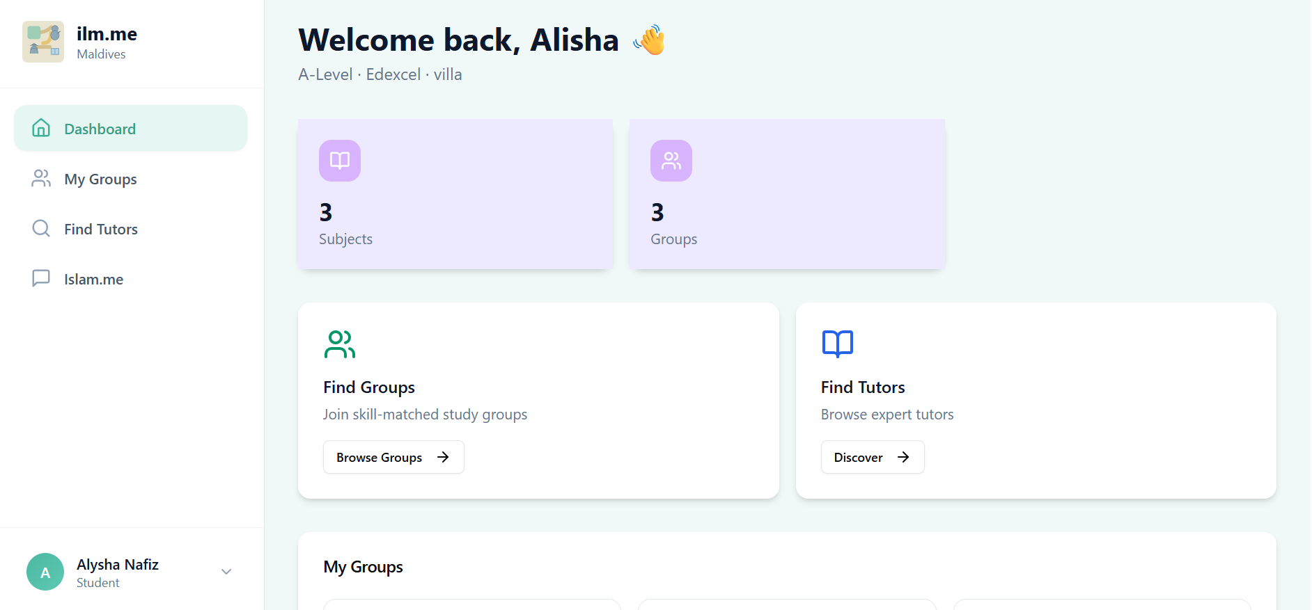 ilm.me - Main product screenshot demonstrating key features and user interface
