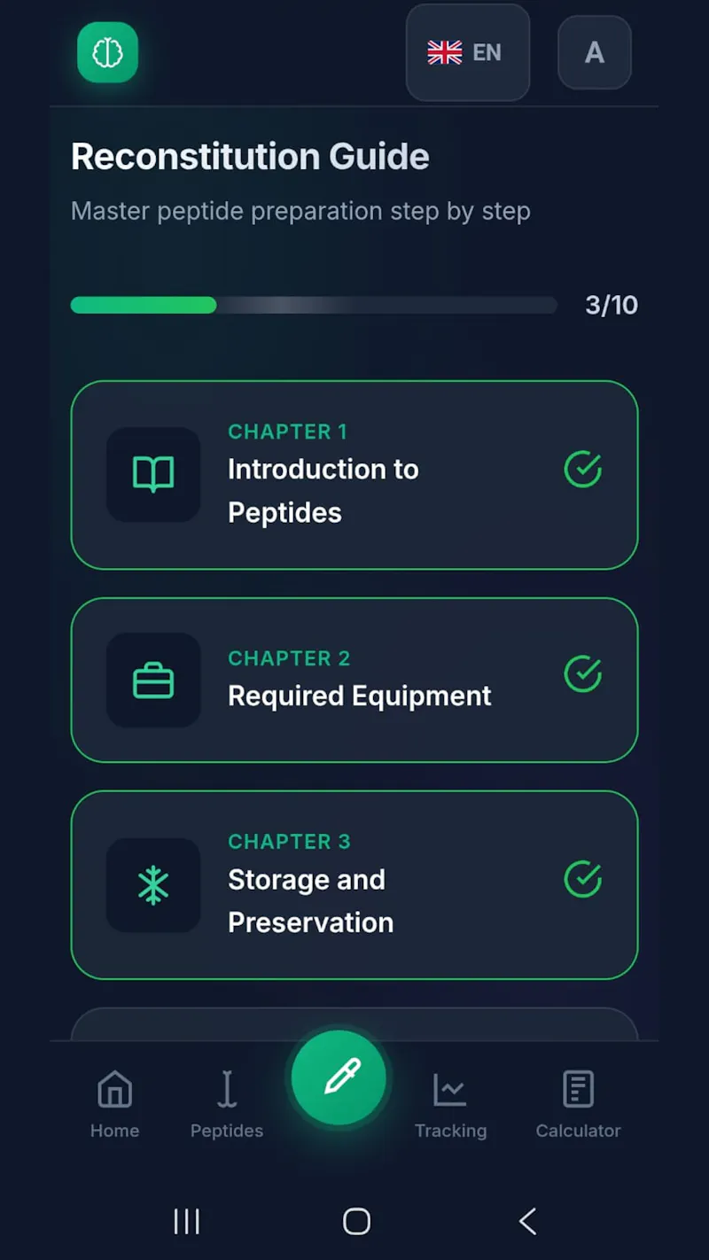 Peptide Lab screenshot 4