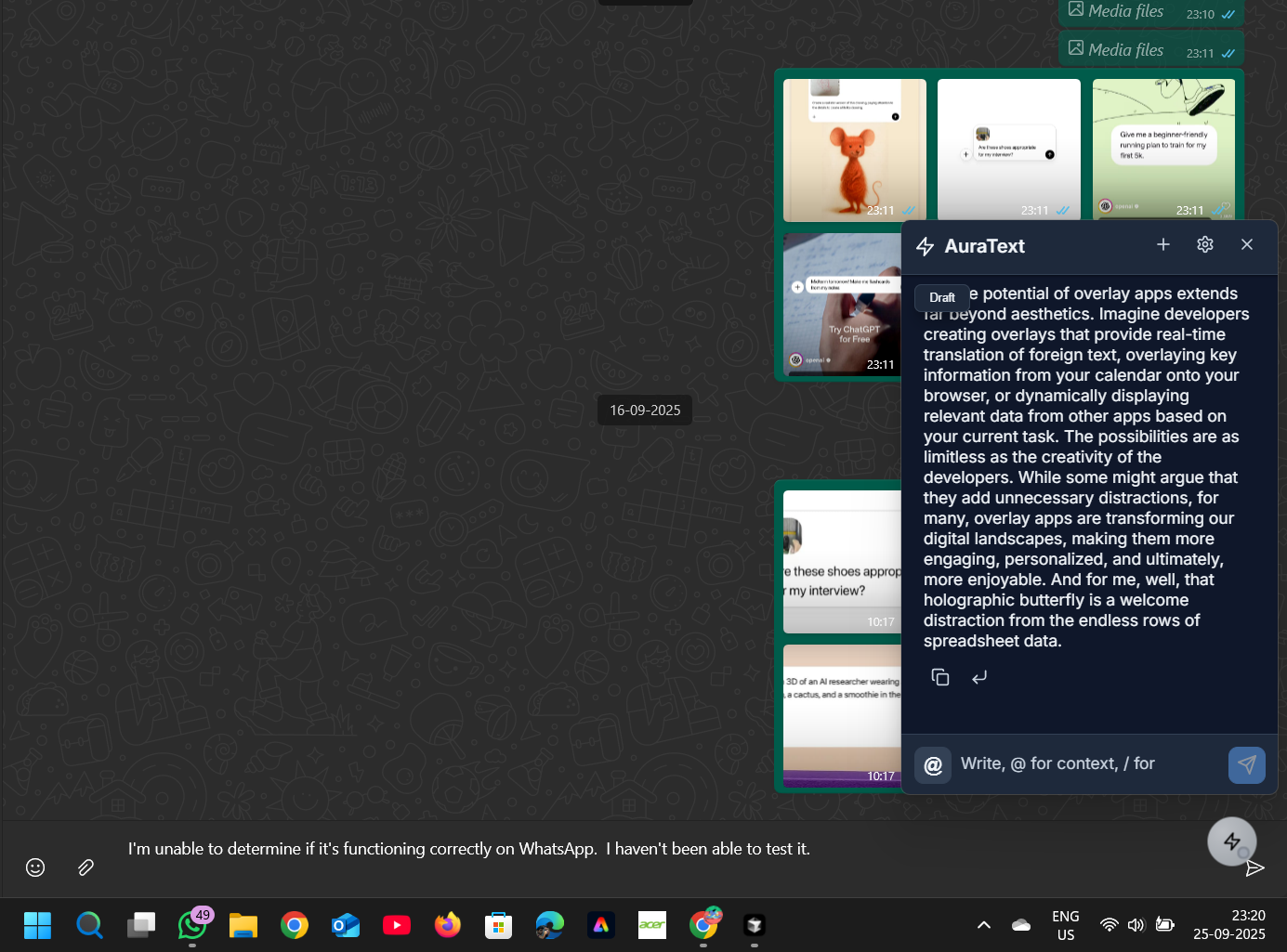 AuraText gallery image