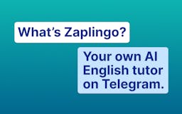 Zaplingo for Telegram media 1