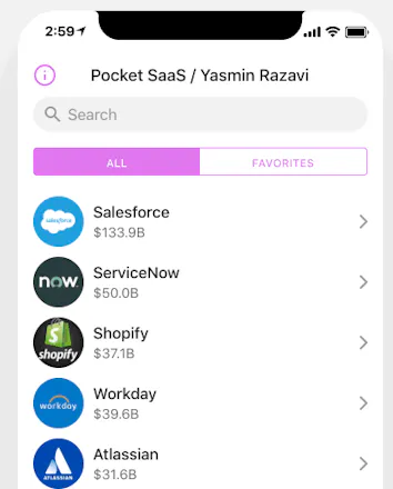 Pocket SaaS gallery image