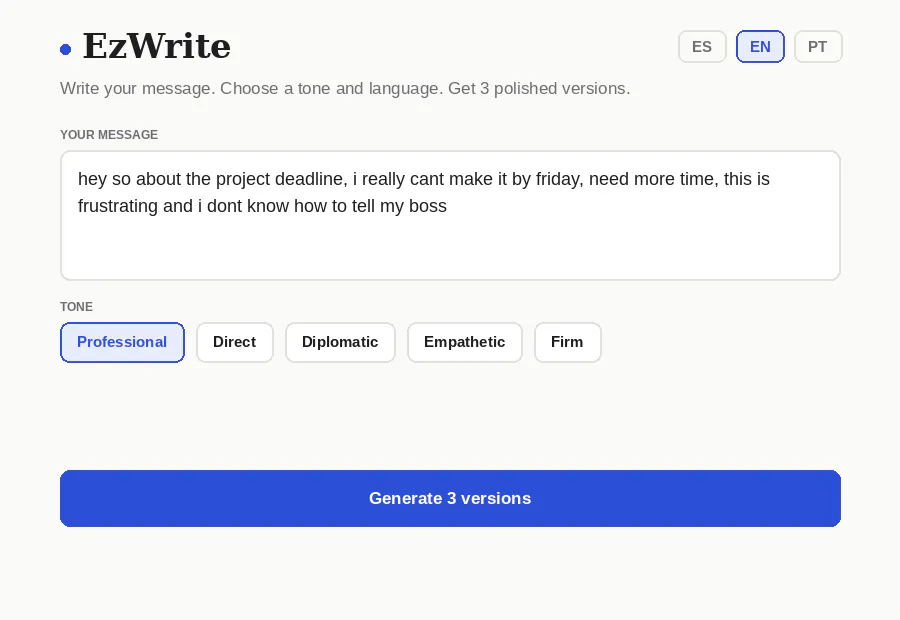 EzWrite gallery image
