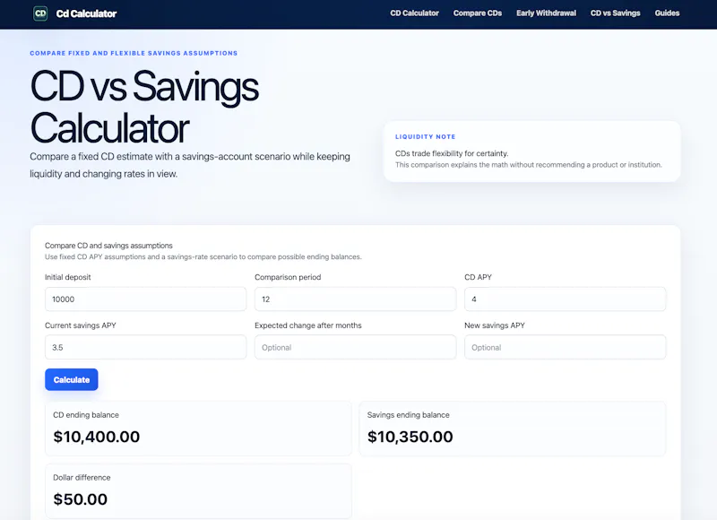 Cd Calculator screenshot 3