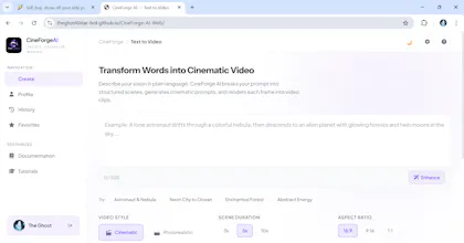 CineForge AI gallery image