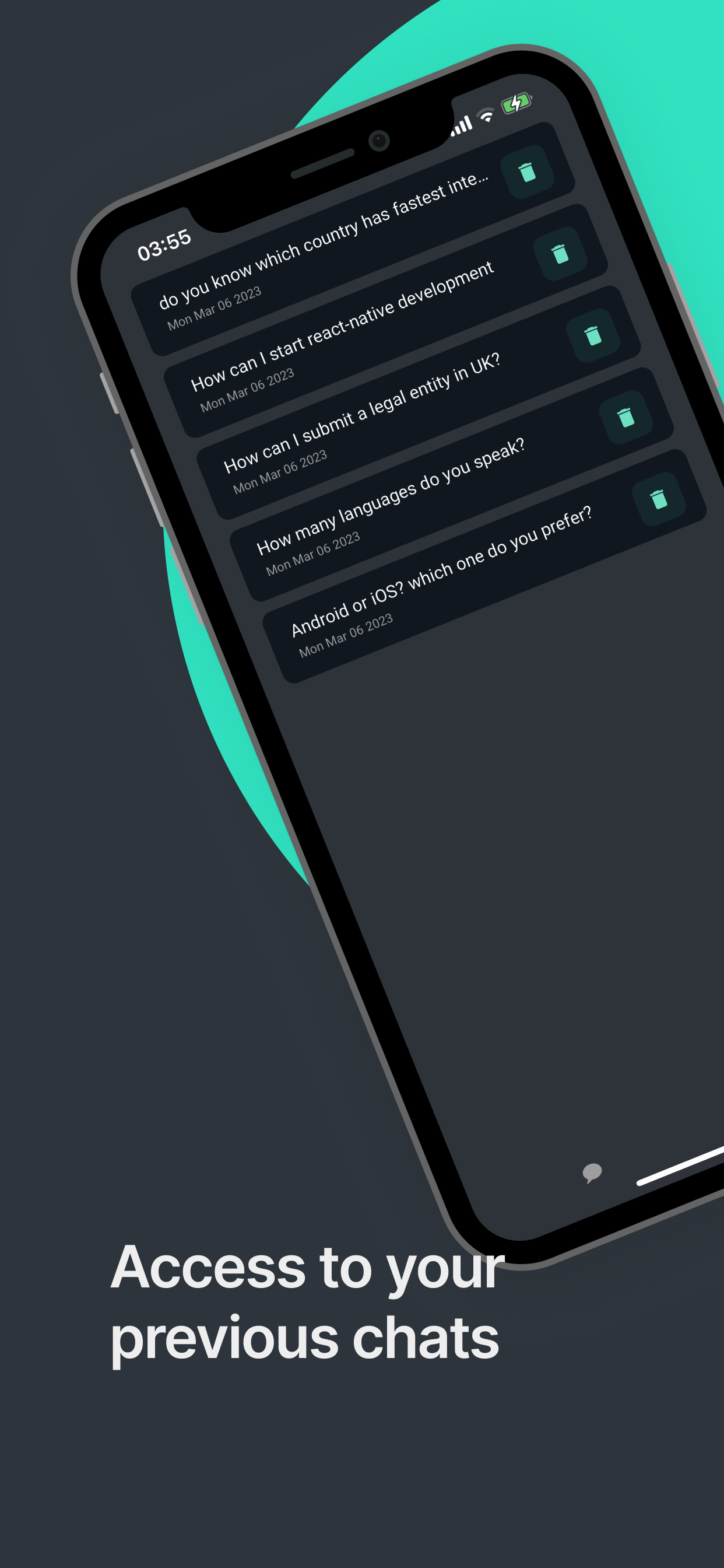 Telepatía - Una aplicación de chatgpt en su teléfono. media 4