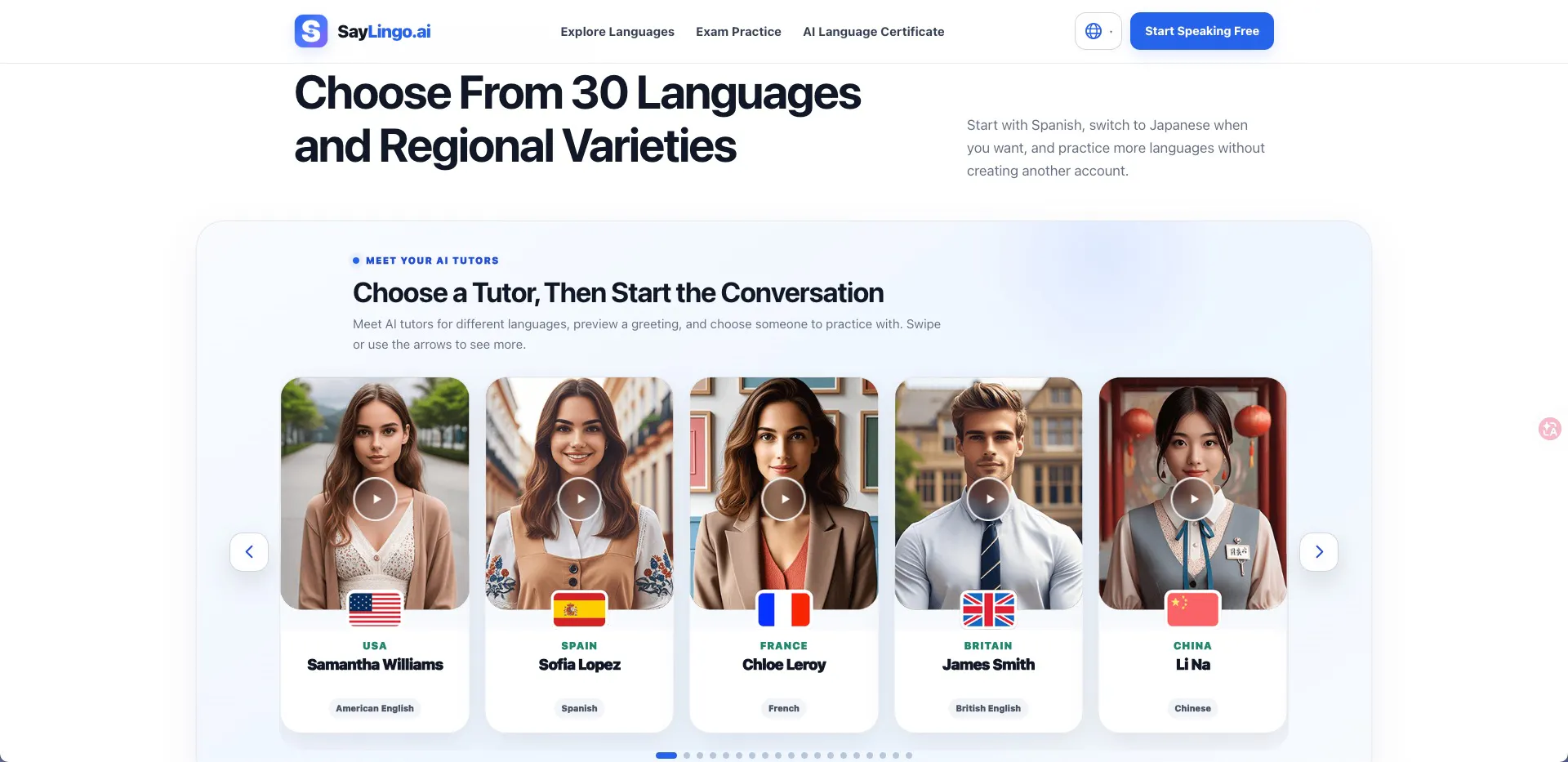 SayLingo AI - Language Speaking Partner gallery image