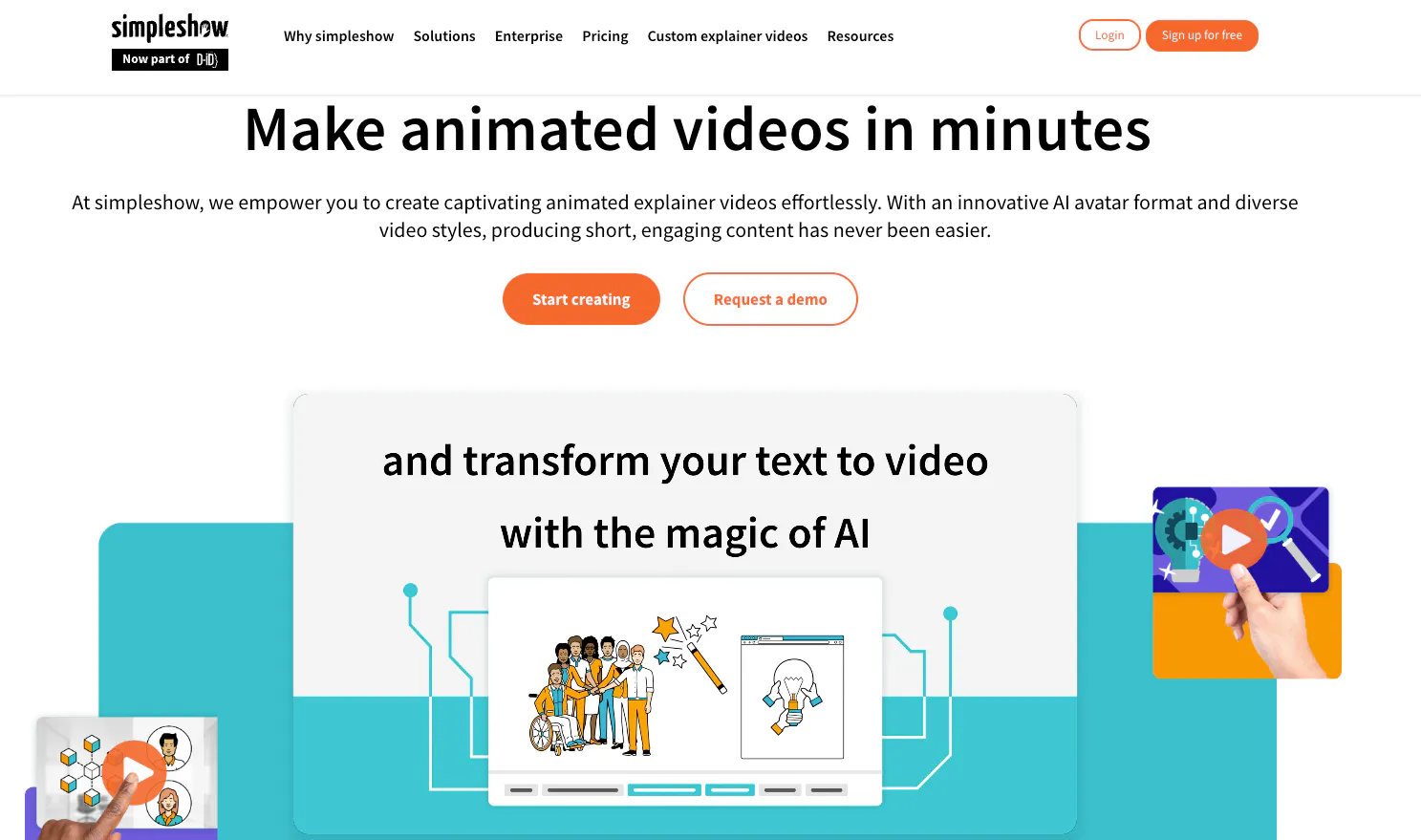 simpleshow video maker gallery image