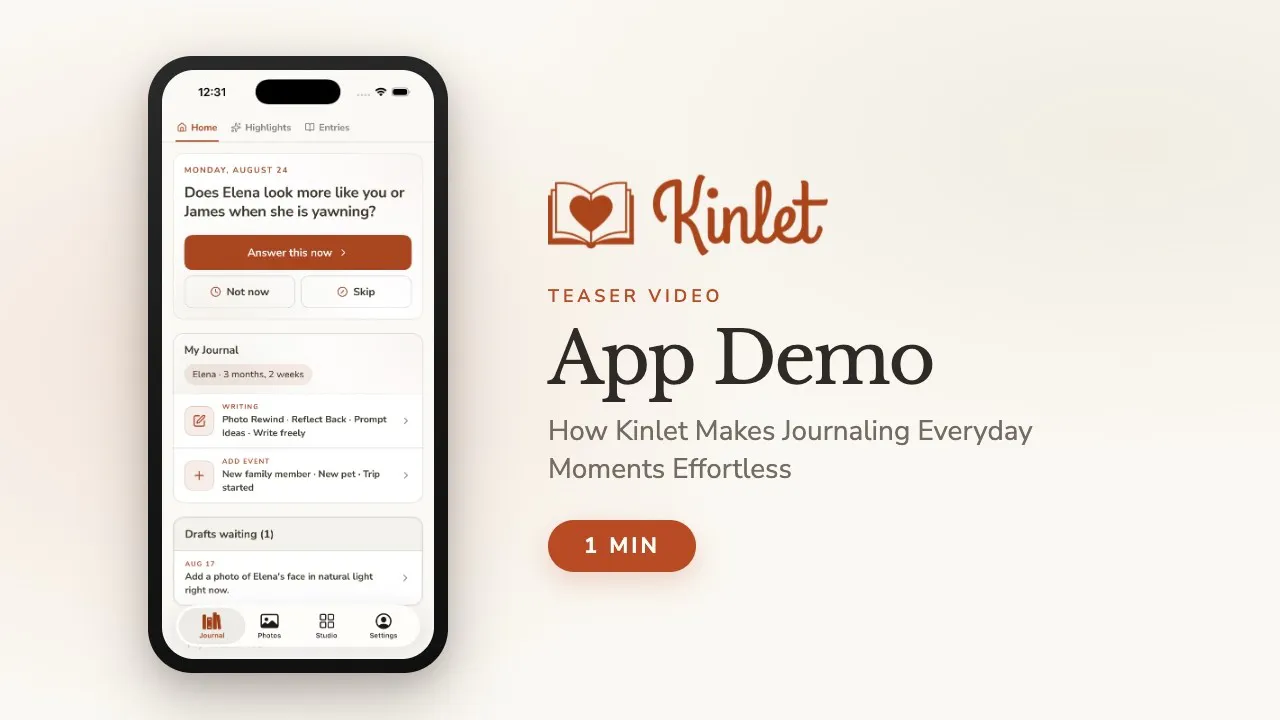Kinlet: Baby book & family keepsakes gallery image