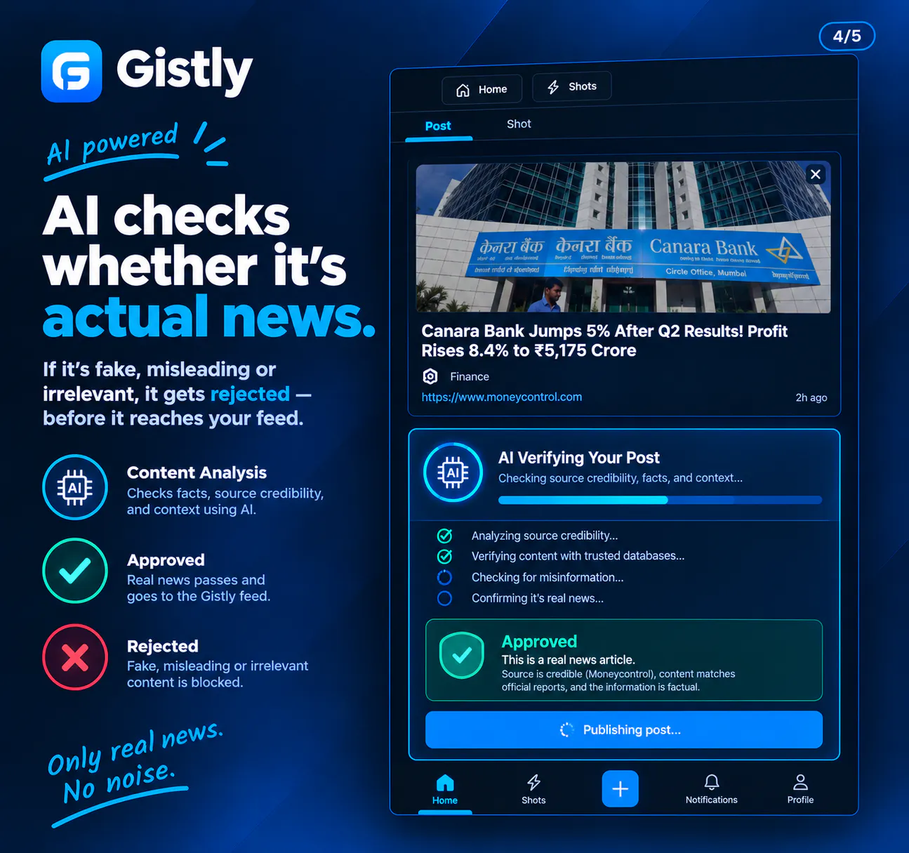 Your news, in focus · Gistly gallery image