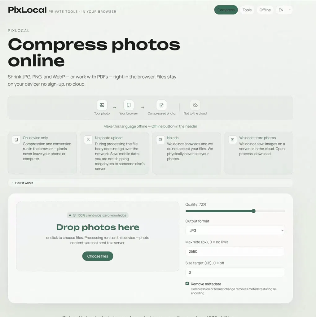PixLocal - Secure Photo & PDF Tools gallery image