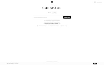 Subspace gallery image