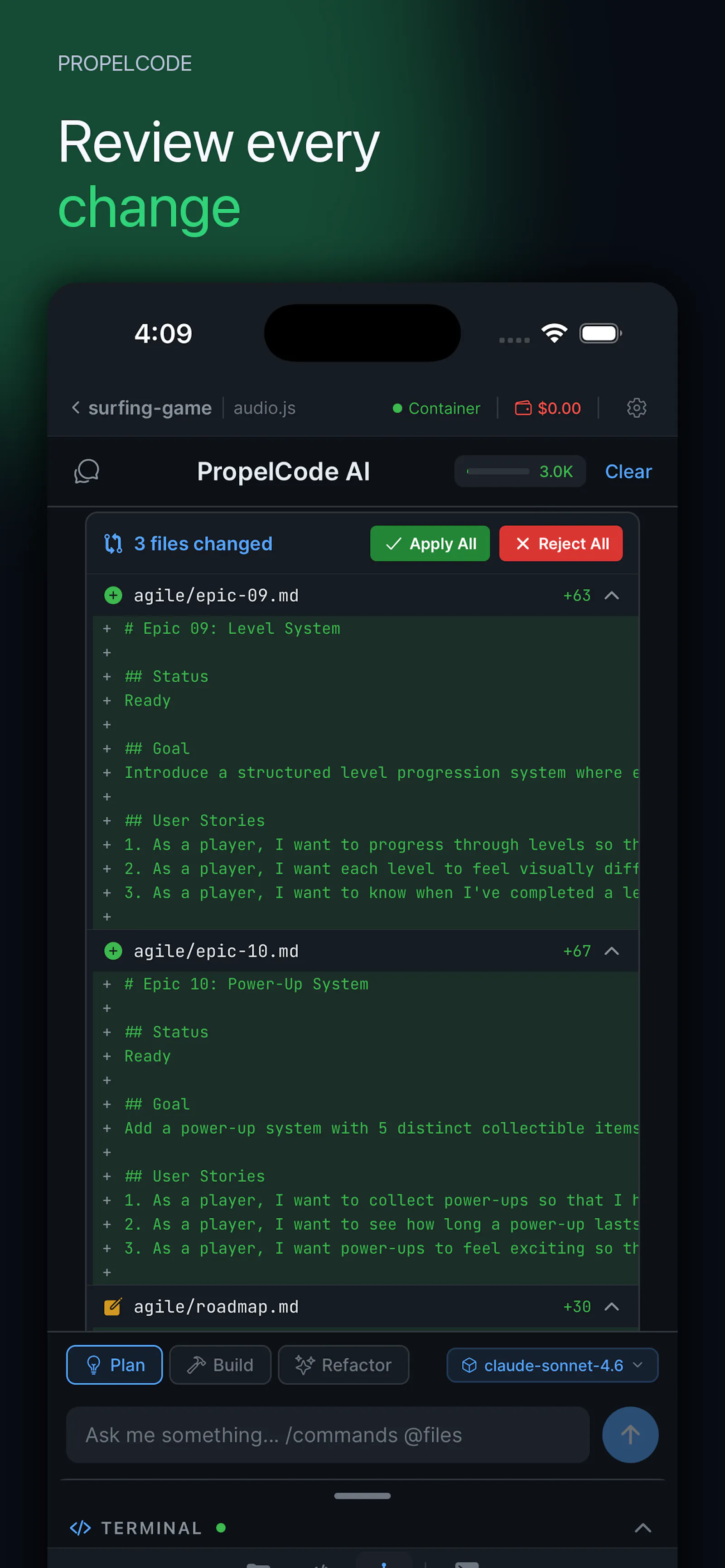 PropelCode: Your IDE, In Your Pocket screenshot 5