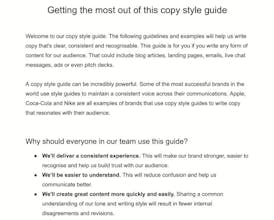 CopyStyleGuide.com gallery image