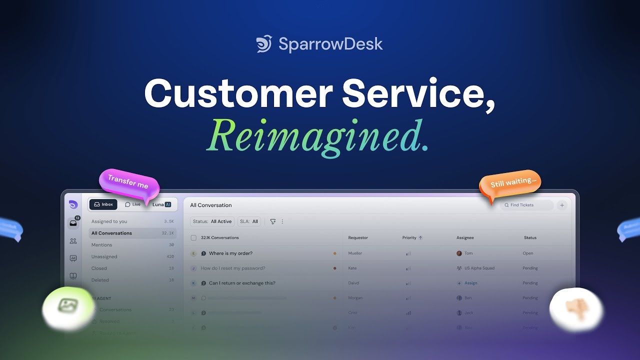 SparrowDesk gallery image
