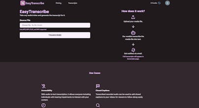 EasyTranscribe gallery image