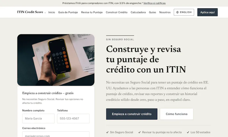 ITIN Credit Score screenshot 3