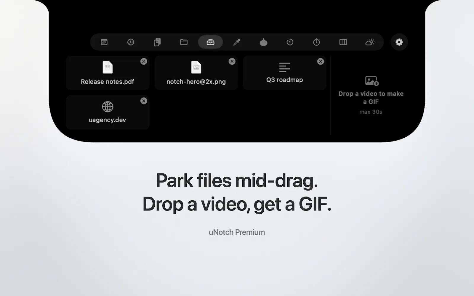 uNotch screenshot 4