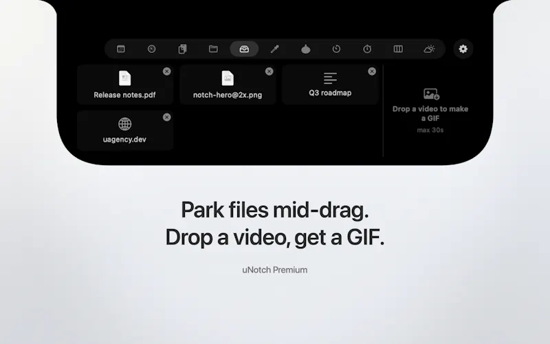 uNotch screenshot 4