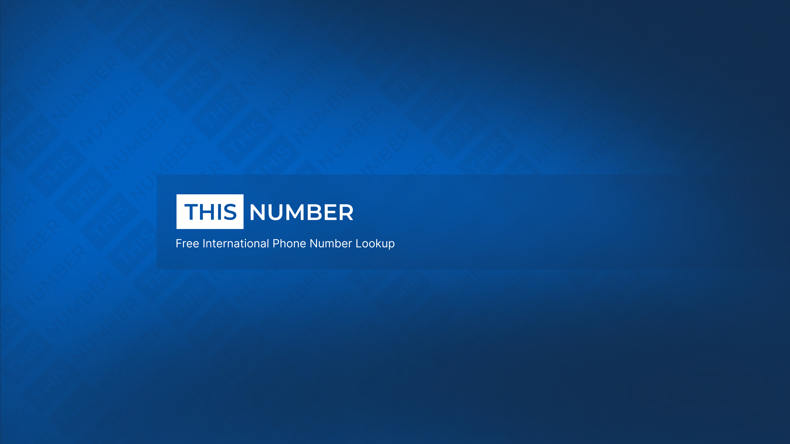 ThisNumber gallery image