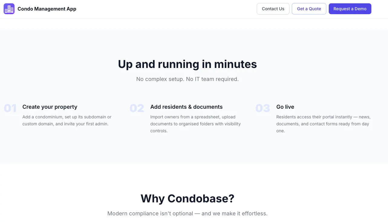 Condo Management App gallery image
