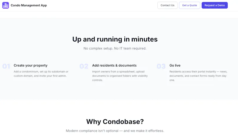 Condo Management App screenshot 3