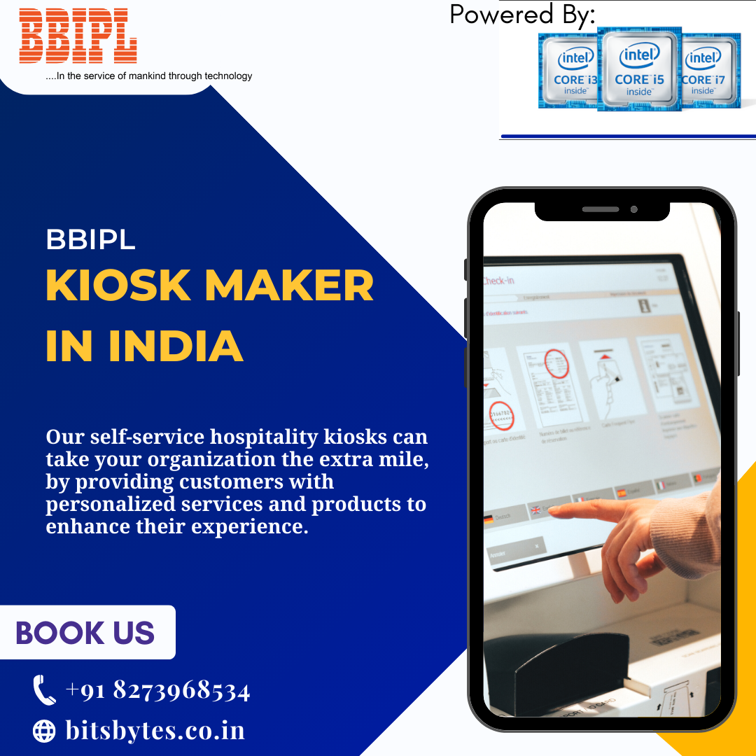 Skrin Sentuh Kiosk India