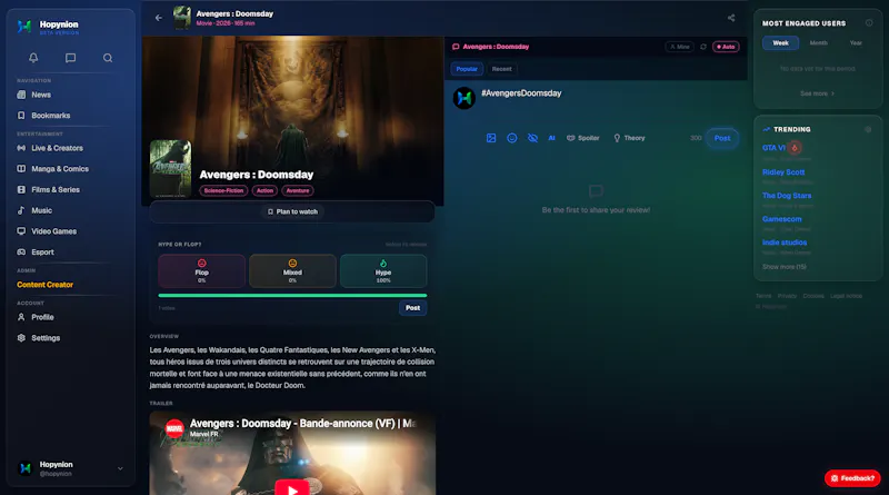 Hopynion screenshot 2
