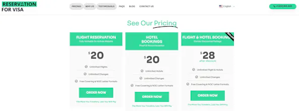 FlightReservationForVisa gallery image