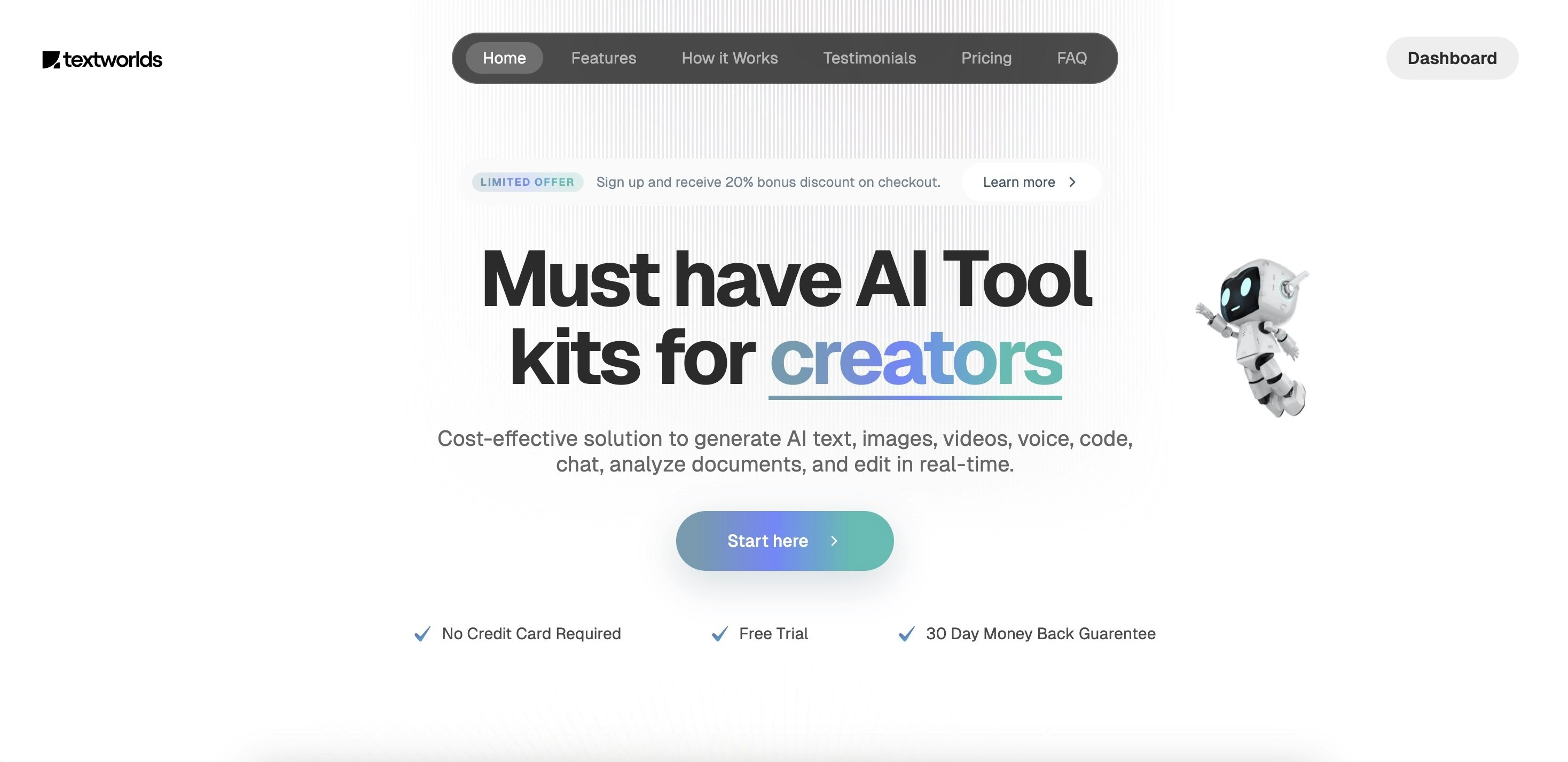 TextWorlds - เครื่องมือทั้งหมดในหนึ่งใน AI สำหรับการสร้างภาพเสียงและอื่น ๆ media 1