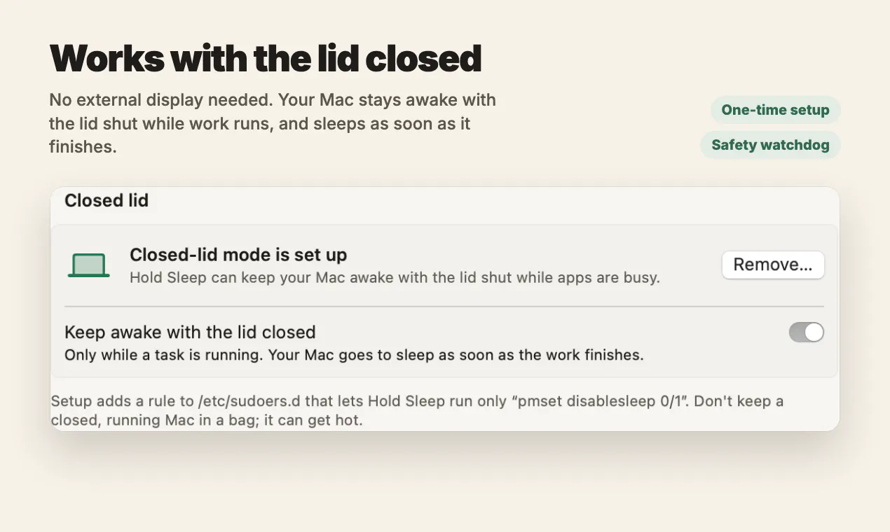 Hold Sleep gallery image