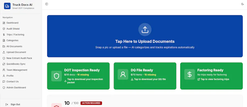 TruckDocsAI  screenshot 1