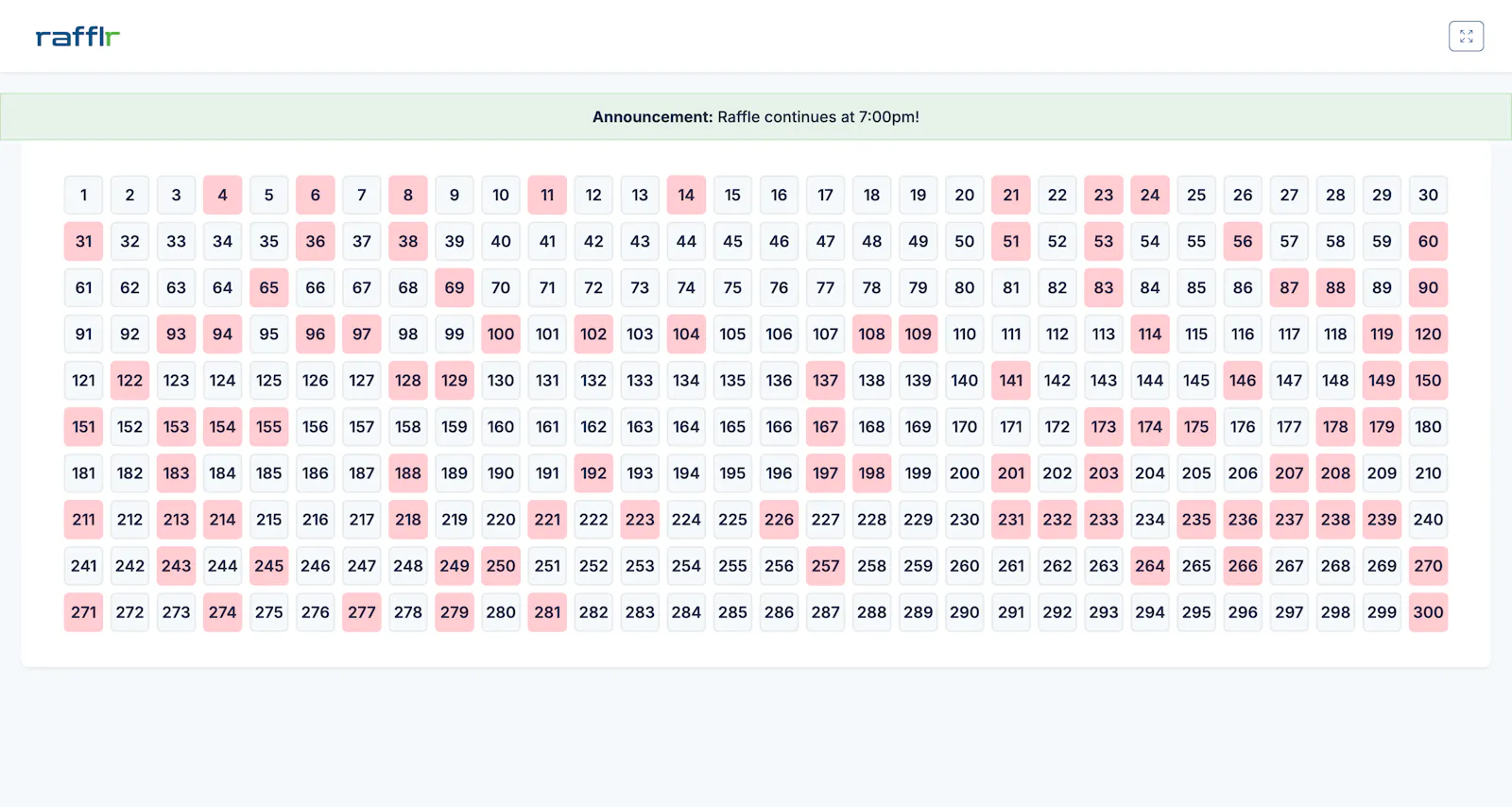 rafflr screenshot 1