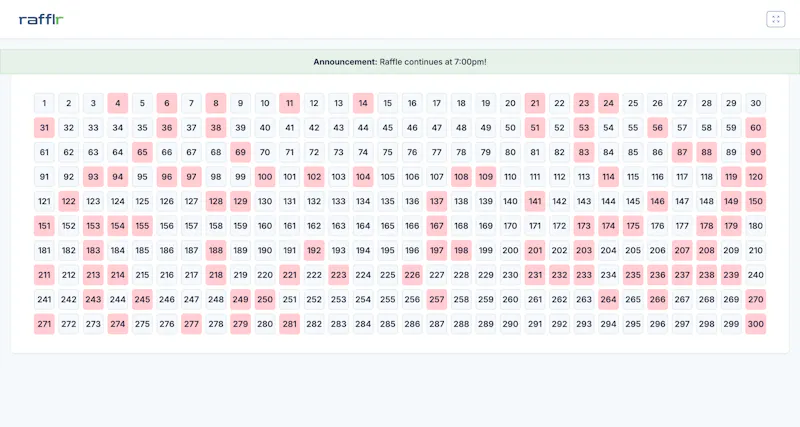 rafflr screenshot 1
