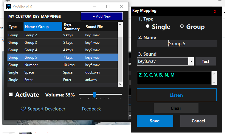 KeyVibe gallery image