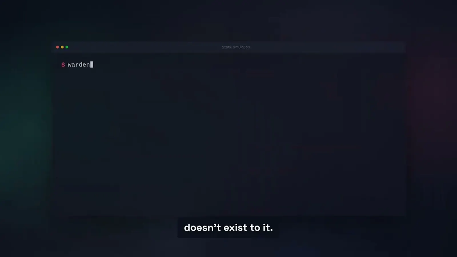 Warden screenshot 1 (video preview)