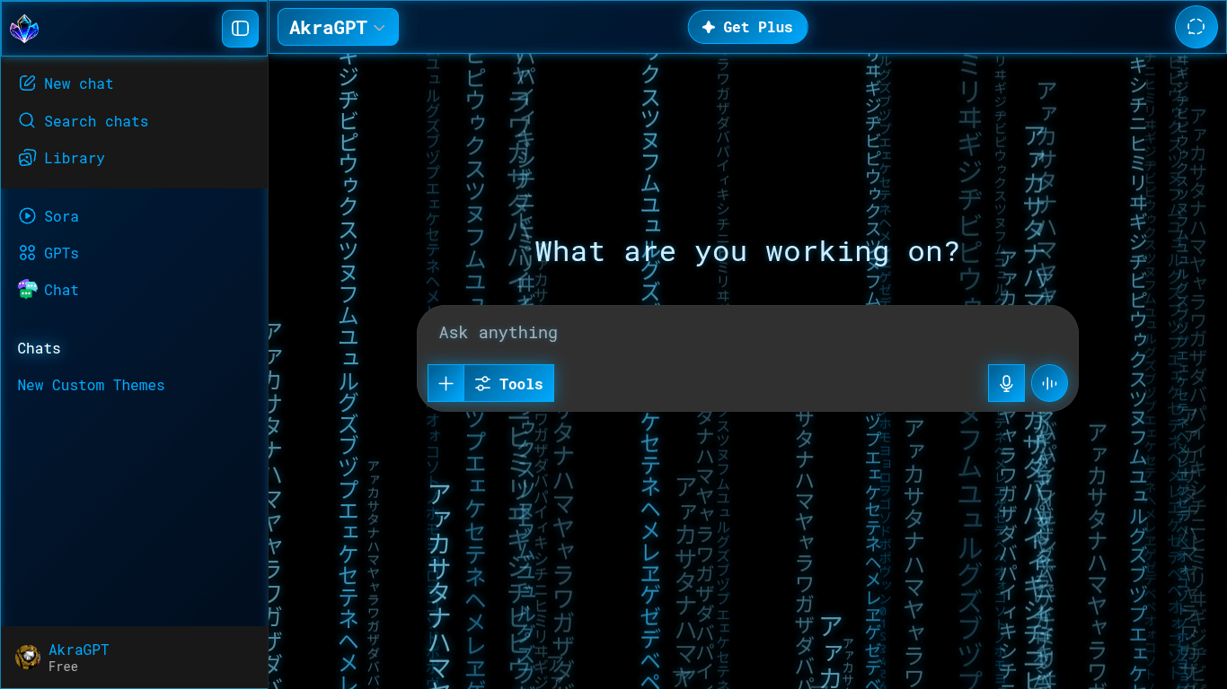 AkraGPT: Themes & UI Styles for ChatGPT gallery image