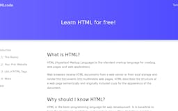 Learn HTML for free! media 2