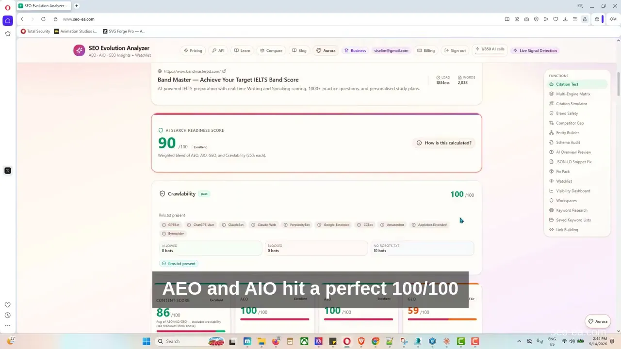SEO Evolution Analyzer gallery image