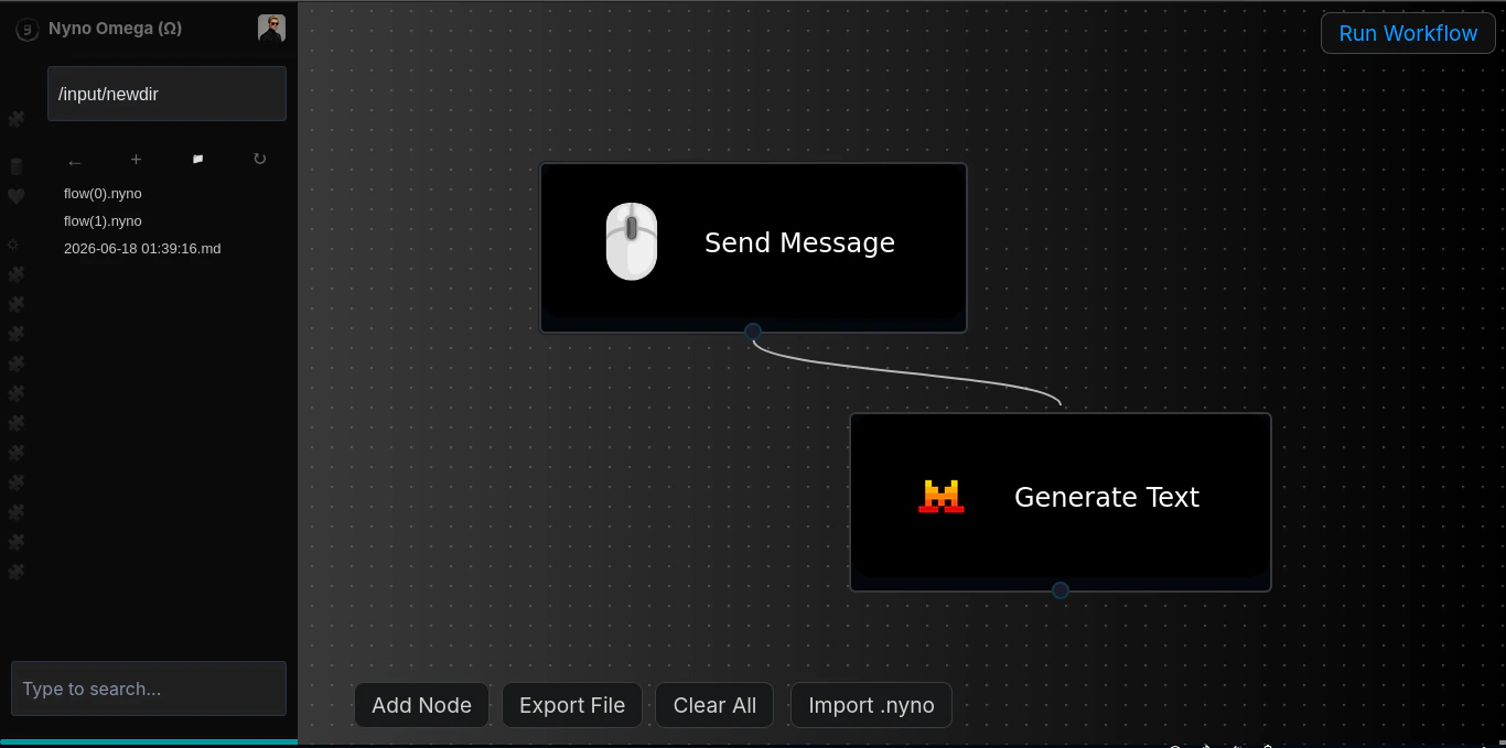 Nyno (Omega) screenshot 2