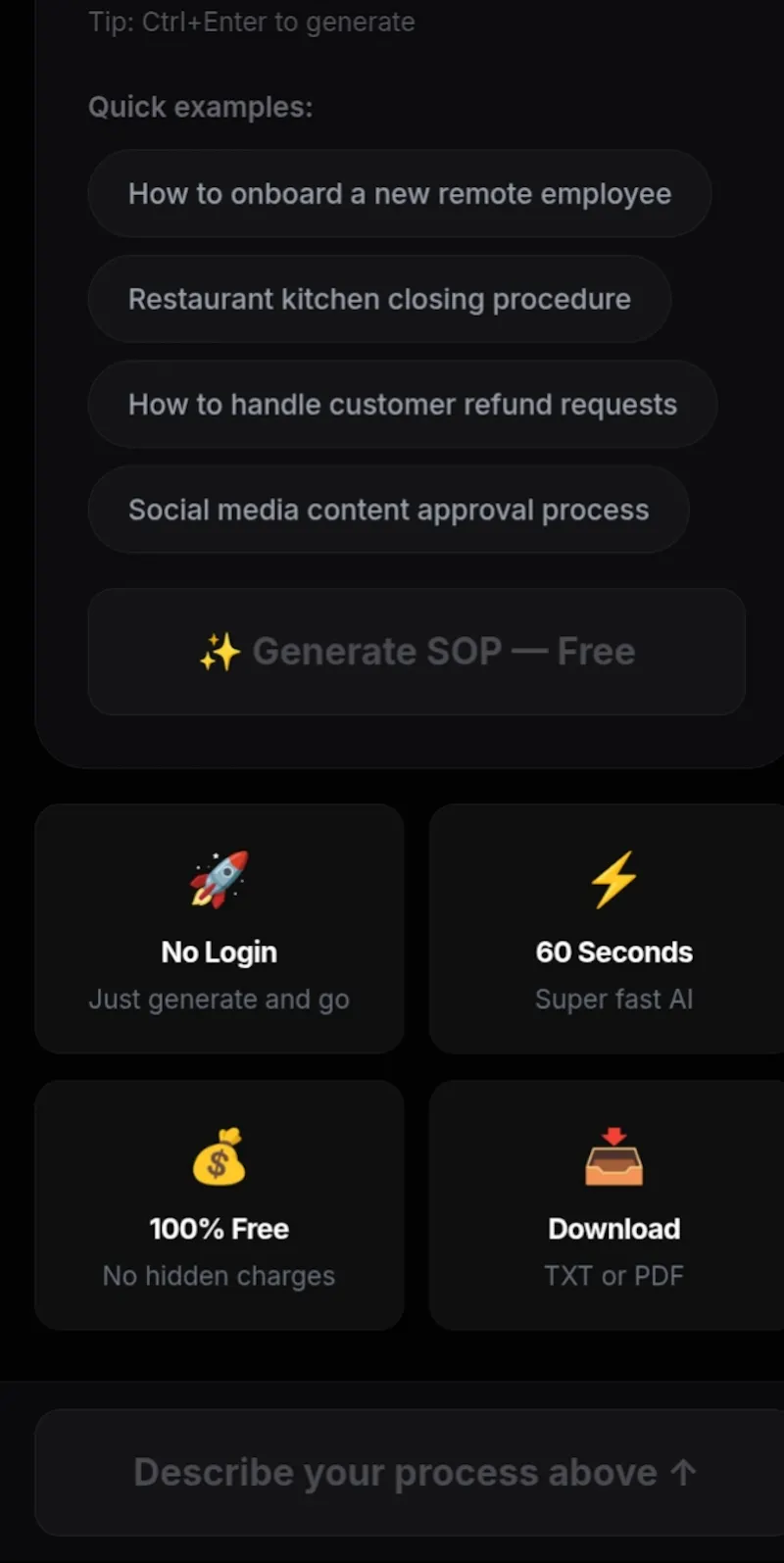 SOPvibe screenshot 2