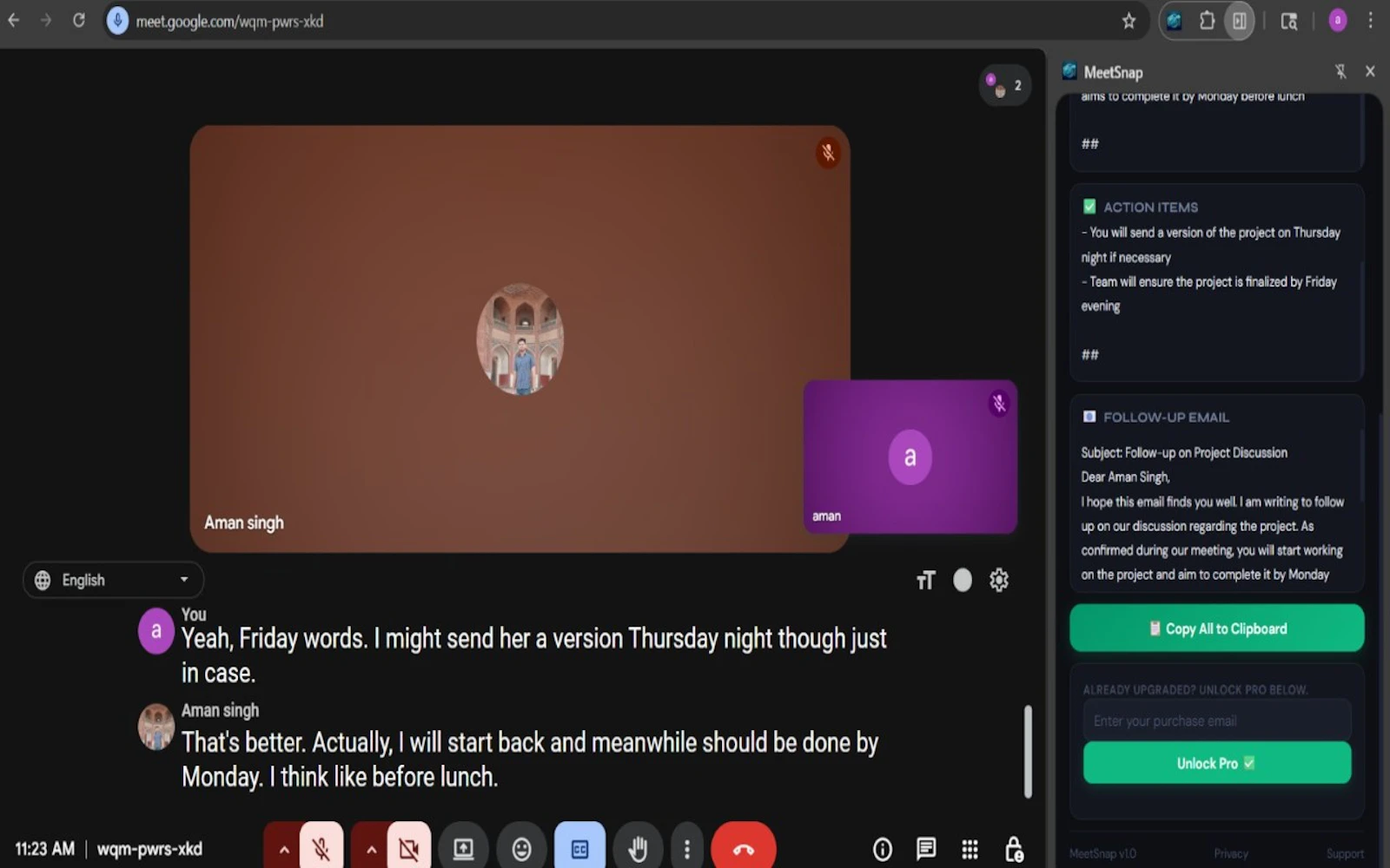 MeetSnap screenshot 4