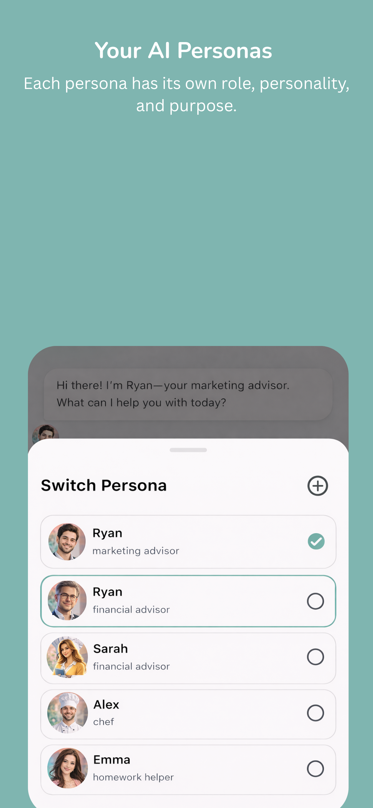Saathi — Create Your Own AI Companion - Screenshot 4 showing product features and functionality