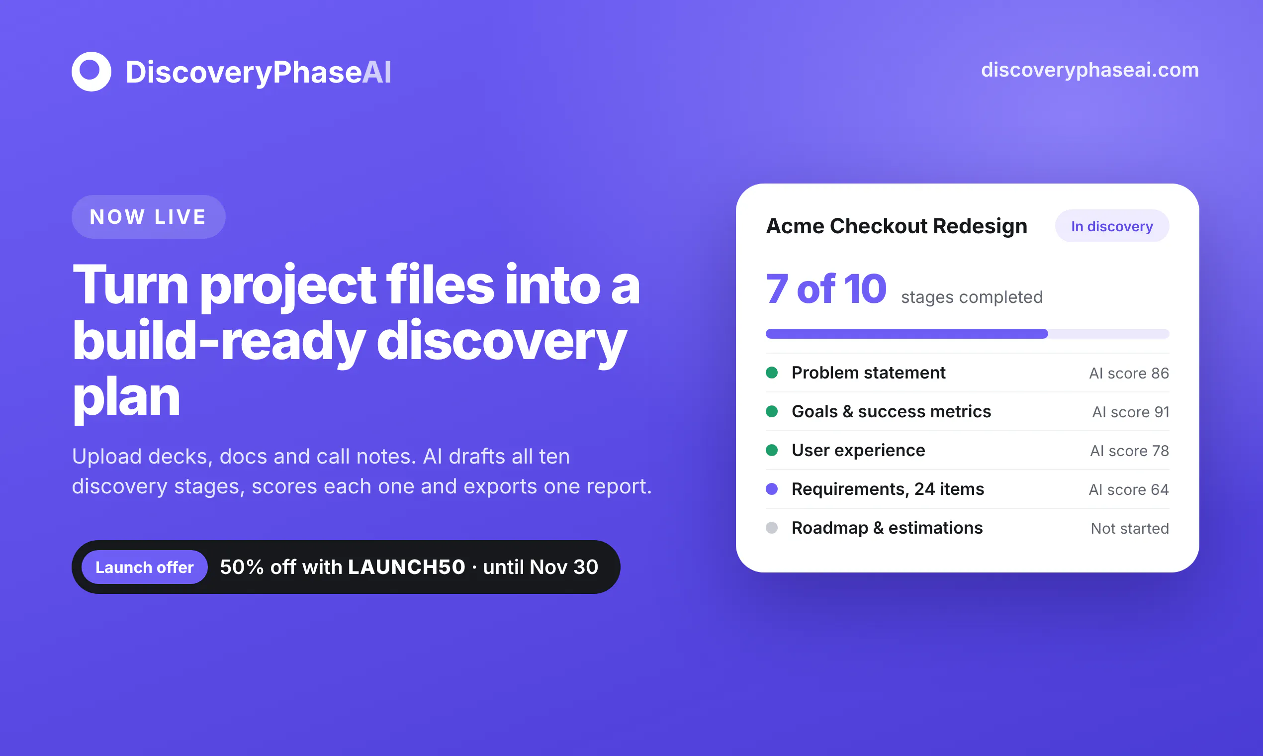 Discovery Phase AI gallery image
