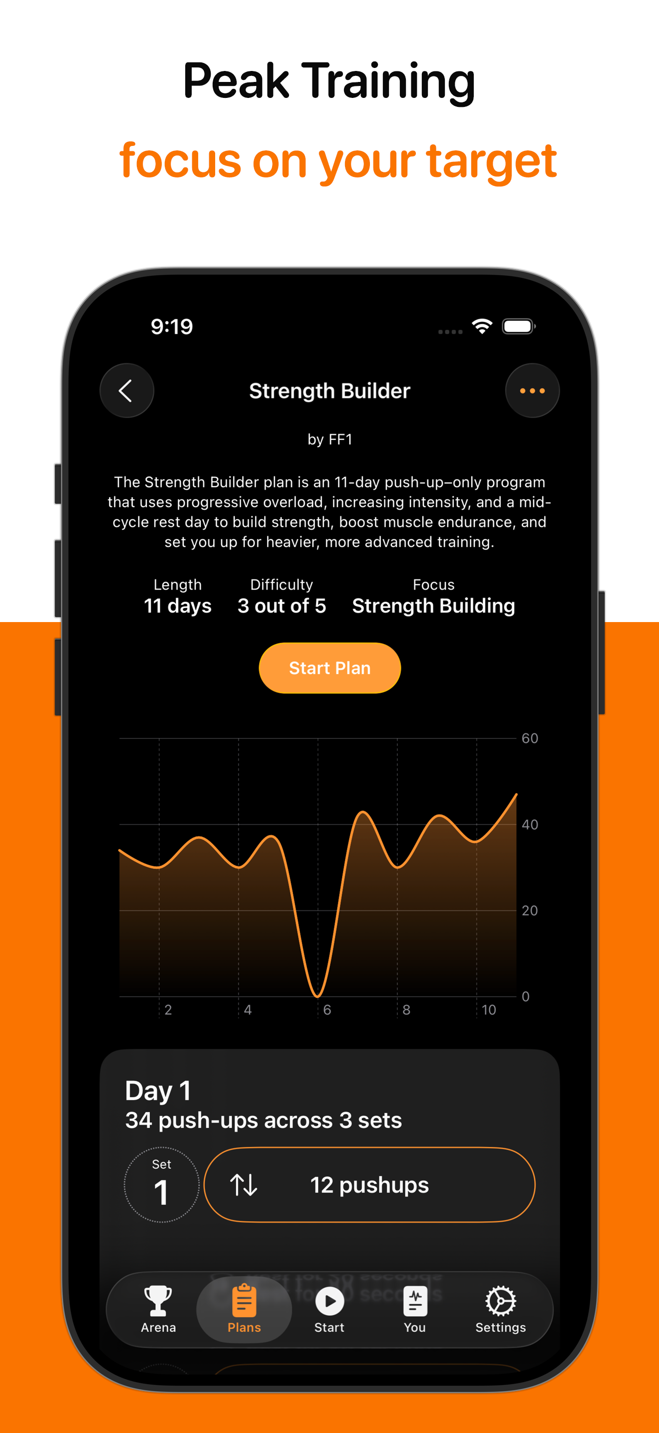 Média Force Force One - Application push-up qui fait plus que simplement compter les représentants 4