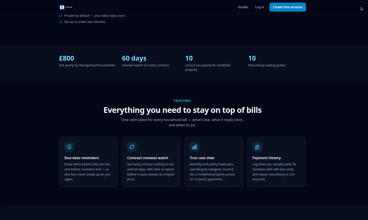 UK Bill Tracker gallery image