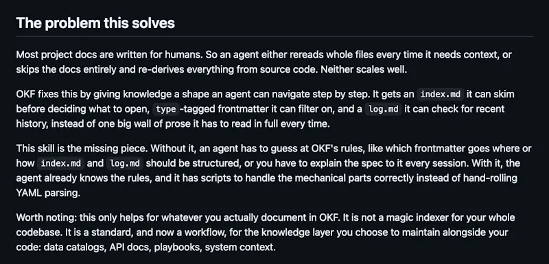 OKF Skill  screenshot 1