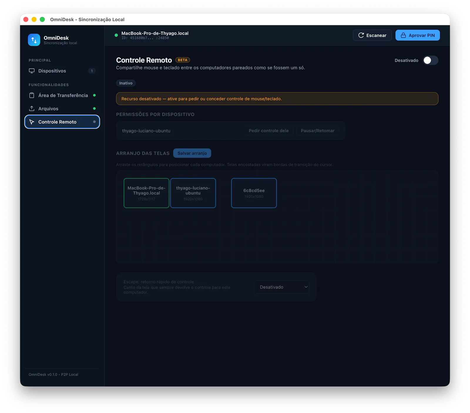 OmniDesk screenshot 1