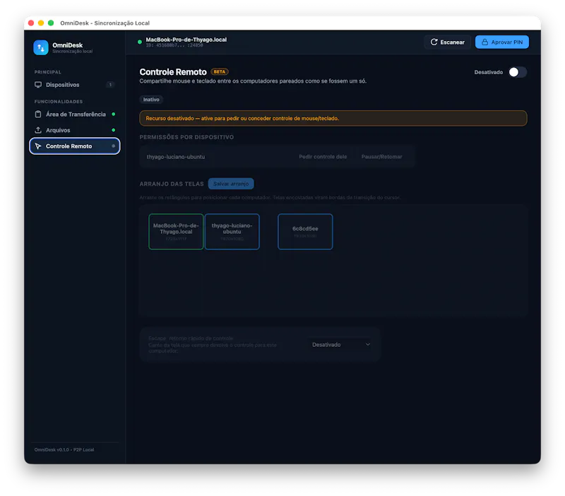 OmniDesk screenshot 1