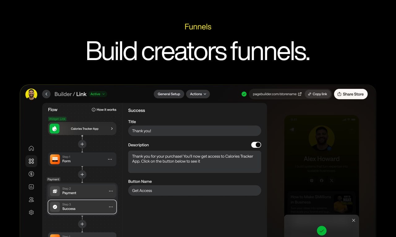 Tapmy - Screenshot 4 showing product features and functionality